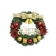 thumbnail image 2 of Corona navideña, adornos navideños, corona para árbol de Navidad, decoraciones colgantes, arreglos de escena, decoración navideña para colgar en la puerta, coronas, coronas decorativas navideñas, 2 of 7