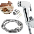 thumbnail image 1 of 3 In1 Douche Sprayer Shower Head Sprinkler Hose Bracket Bidet Shattaf Set, 1 of 9