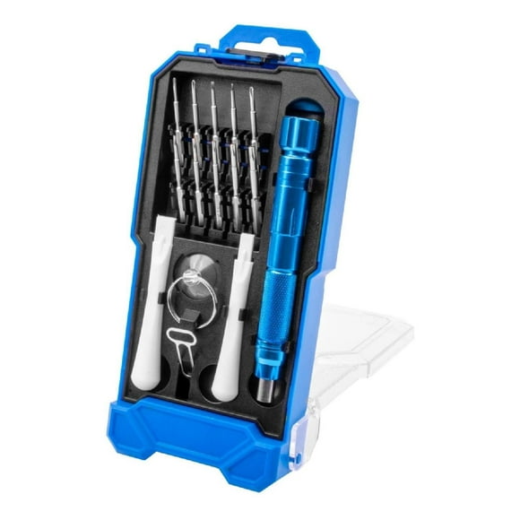 Kit Desarmadores Precisión Rork Reparacion Para Celular 15 piezas MRK-012