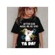 thumbnail image 1 of 1pc Girls Cute Kitten Print T-Shirt, Crew Neck, Short Sleeves, Casual Comfort Fit, animal Pattern Knit Top, Suitable for Spring Summer Fall, Cute Style, Regular Fit, Spring Summer Fall, 1 of 7