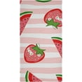 thumbnail image 7 of Dreamtimes Strawberry Soft Hand Towels 2-Piece Absorbent Bath Towel Decorative Fingertip Towels for Bathroom Gym Spa Hotel Beach Swimming Pool,14.4" x 28.3", 7 of 7