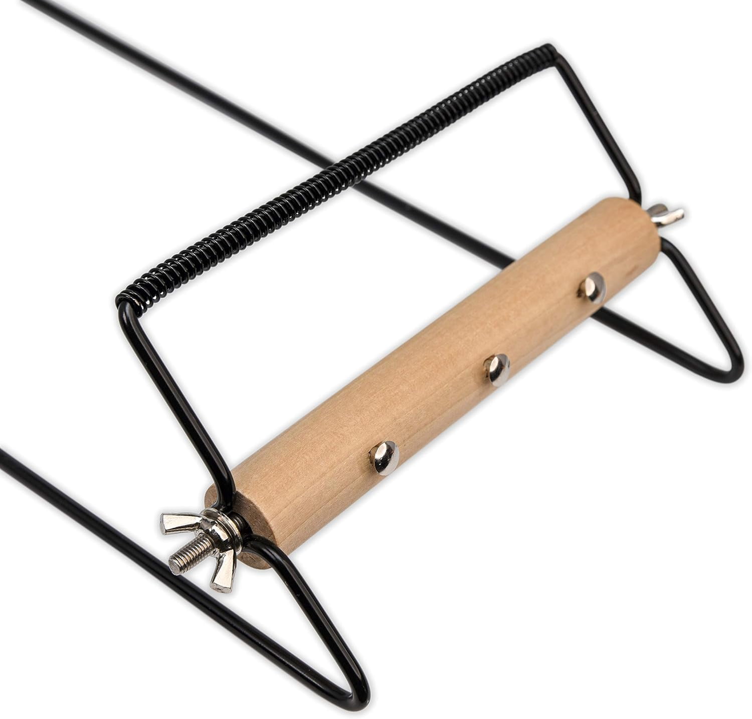 The Beadsmith Extra Wide Metal Bead Loom Kit, Includes Extra Wide Loom (14.5" x 6" x 8.5"), Thread, Needles, and 36 Grams Glass Beads for Bracelets, Necklaces, Belts, and More
