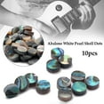 thumbnail image 2 of for Ukulele Acoustic White Colourful Parts Abalone Dots Pearl Shell Dots Punctuation Point Abalone Inlay Dots 5mm-style2, 2 of 6