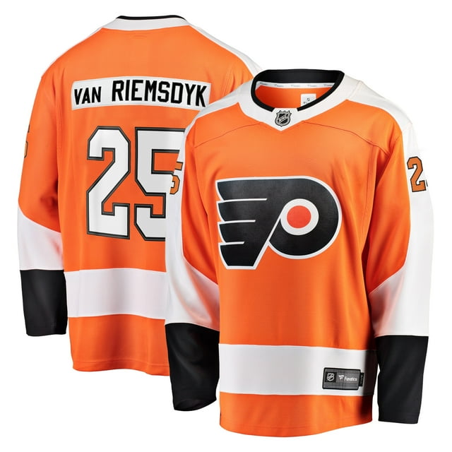 James van Riemsdyk Philadelphia Flyers NHL Fanatics Breakaway Home Jersey, Medium