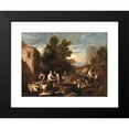 thumbnail image 2 of Francisco Antolinez y Sarabia 14x11 Black Modern Framed Museum Art Print Titled - Jacob and Rachel (Between 1665 and 1700), 2 of 5
