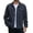 Navy Blue, variant on COOFANDY Men's Cotton Denim Jacket Lightweight Trucker Western Jackets Casual Fashion Jean Coat