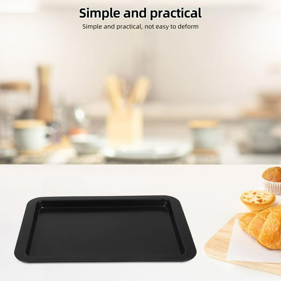 OFFIGAM Mini Baking Sheet Baking Tray Black 1Pack