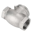 thumbnail image 2 of DN32 Check Valve, High Pressure Sturdy Swing Check Valve, Gas Use For Oil Female Swing Check Valve Water, 2 of 8
