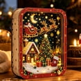 thumbnail image 5 of Eagokdc Christmas Diamond Art Kits for Adults Wooden House Shaped Pearl Art, Home Decor Art Craft Kit Upgraded Beads Craft for Holiday Family Activity, 5 of 6