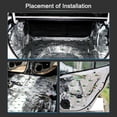 thumbnail image 4 of 2Pcs 80Mil 5sqft Aislante Térmico Acústico Insonorización Coche sqftAmortiguador Térmico Aislamiento Alfombrilla, 4 of 10