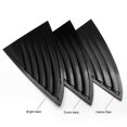 thumbnail image 3 of Pegatinas para ventana deflectora NQ triángulo trasero color Negro mate para el modelo 3 2018 2019 2020, 3 of 5