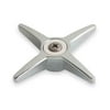633-Pljkcp Four Cross Handle,Plain Index