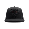 thumbnail image 2 of Knite Gorra Negra para Hombre con Bordado de Tigre y Visera Plana Ajustable, 2 of 5