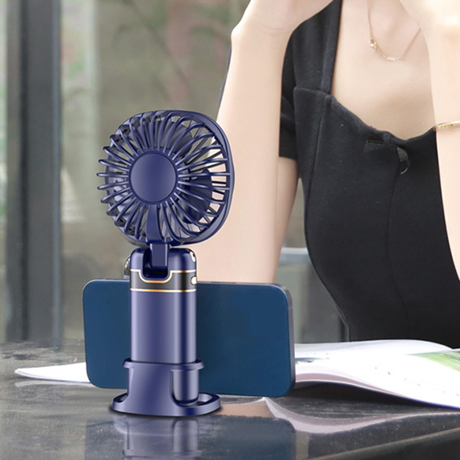 JANTJE＿ONTEMBAARミラー付きPortable fan jifeng 2024 Paris Fan Desk Fan Portable Mini Fan for Indoor