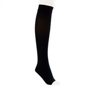 Jobst Opaque 15-20 Open Toe Knee High Compression Stockings Black Xlarge
