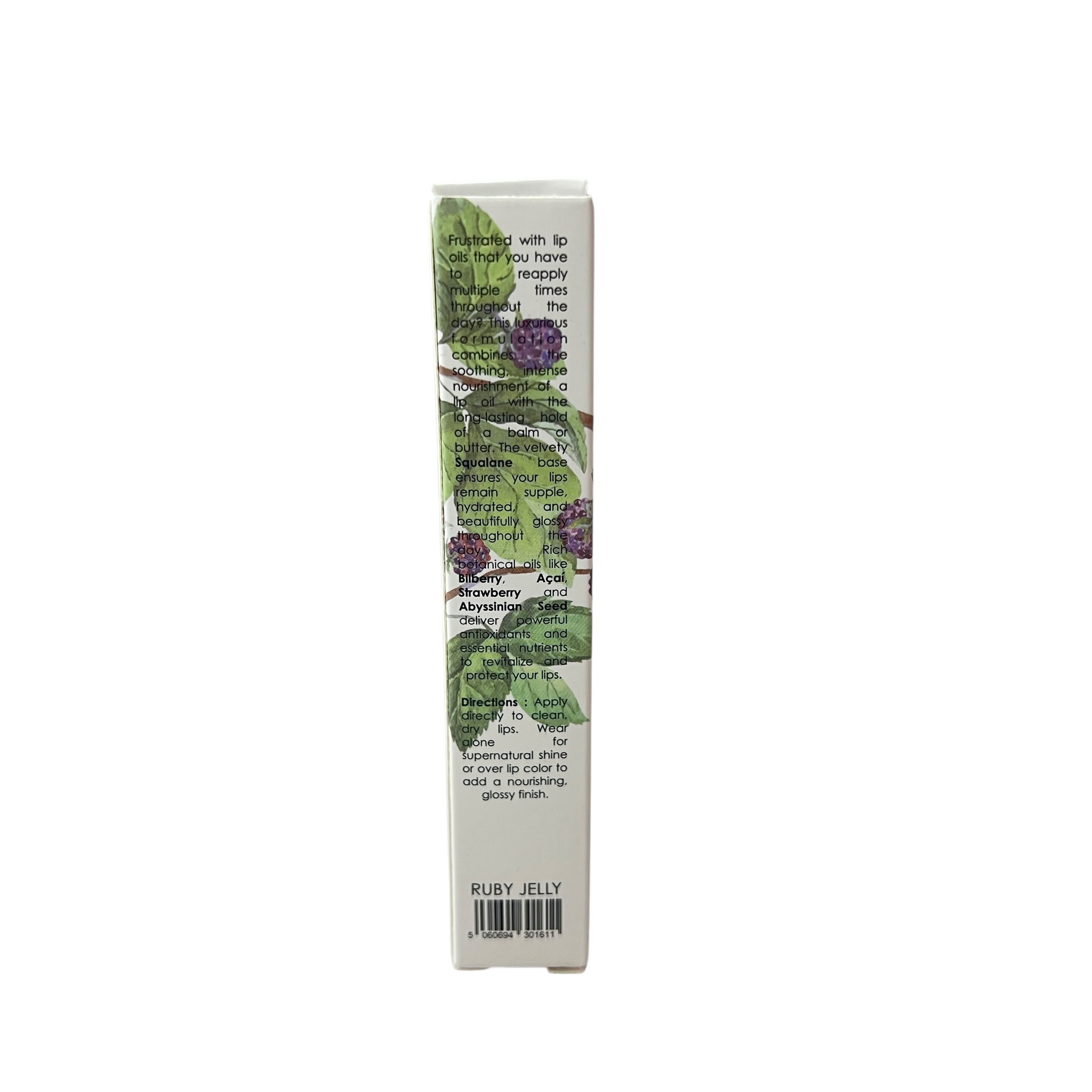 Seraphine Botanicals Dewberry Lip Long Lasting Lip Oil Concentrate Ruby Jelly