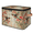 Multicolor 3, variant on ADECORIVY Vintage Lavender Floral Storage Bin with Lid, Fabric Foldable Shelf Baskets Boxes, Flower Leaves Closet Lidded Storage Bins, Clothes Organizer Container with Handles for Bedroom Home