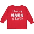 thumbnail image 3 of Inktastic I Love My Nana with Hearts Boys or Girls Long Sleeve Toddler T-Shirt, 3 of 5