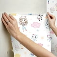 thumbnail image 6 of DreamWorks Gabby's Dollhouse Sketch Characters Peel and Stick Wallpaper by RoomMates, 6 of 6