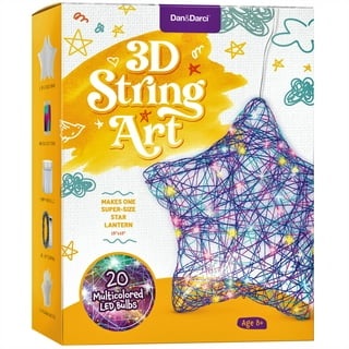 RM Studio DIY String Art Kit with All Necessary Accessories and Frame for  Kids Students, Adult Crafts Kit, Home Wall Decorations Unique Gift (Rainbow)