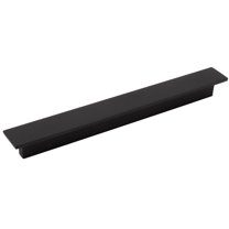 Mesa Cabinet Pull, 160 Millimeters, Matte Black by Stone Harbor Hardware