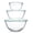 Clear Blue-3 Pack, variant on Mixing Bowls Minty Blue 5 Pack Kitchen Food Prep Storage