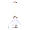 thumbnail image 2 of 55895-SB Craftmade Lighting Chardonnay - 5 Light Pendant In Transitional Style-17.75 Inches Tall and 19.63 Inche Wide-Satin Brass Finish, 2 of 3