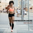 thumbnail image 5 of 3 Pairs Copper Compression Socks for Women & Men Circulation 15-20 mmhg - Better Blood Flow, Swelling, Best Support for Medical, Running, Nursing, 5 of 6