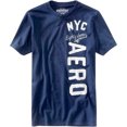 thumbnail image 1 of Aeropostale Nyc Camiseta gráfica para hombre, azul, grande, 1 of 1