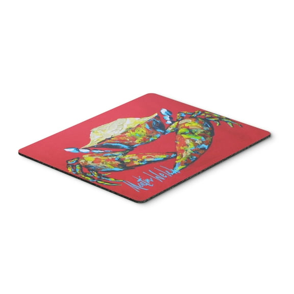 Carolines Treasures MW1096MP Crab Seafood One Mouse Pad Hot Pad or Trivet Large multicolor