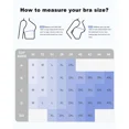 thumbnail image 4 of A AGROSTE 3 Pack Sports Bra for Women Seamless Wireless Low Support Workout Bra Comfy Sleep Bra with Removable Padded, 4 of 4