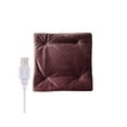 thumbnail image 2 of Advancent Almohadilla de calefacción eléctrica USB para oficina, dormitorio, dormitorio de negocios, asiento y cómodo, alfombrilla para silla, Suministros térmicos Café Advancent HA070980-04, 2 of 6