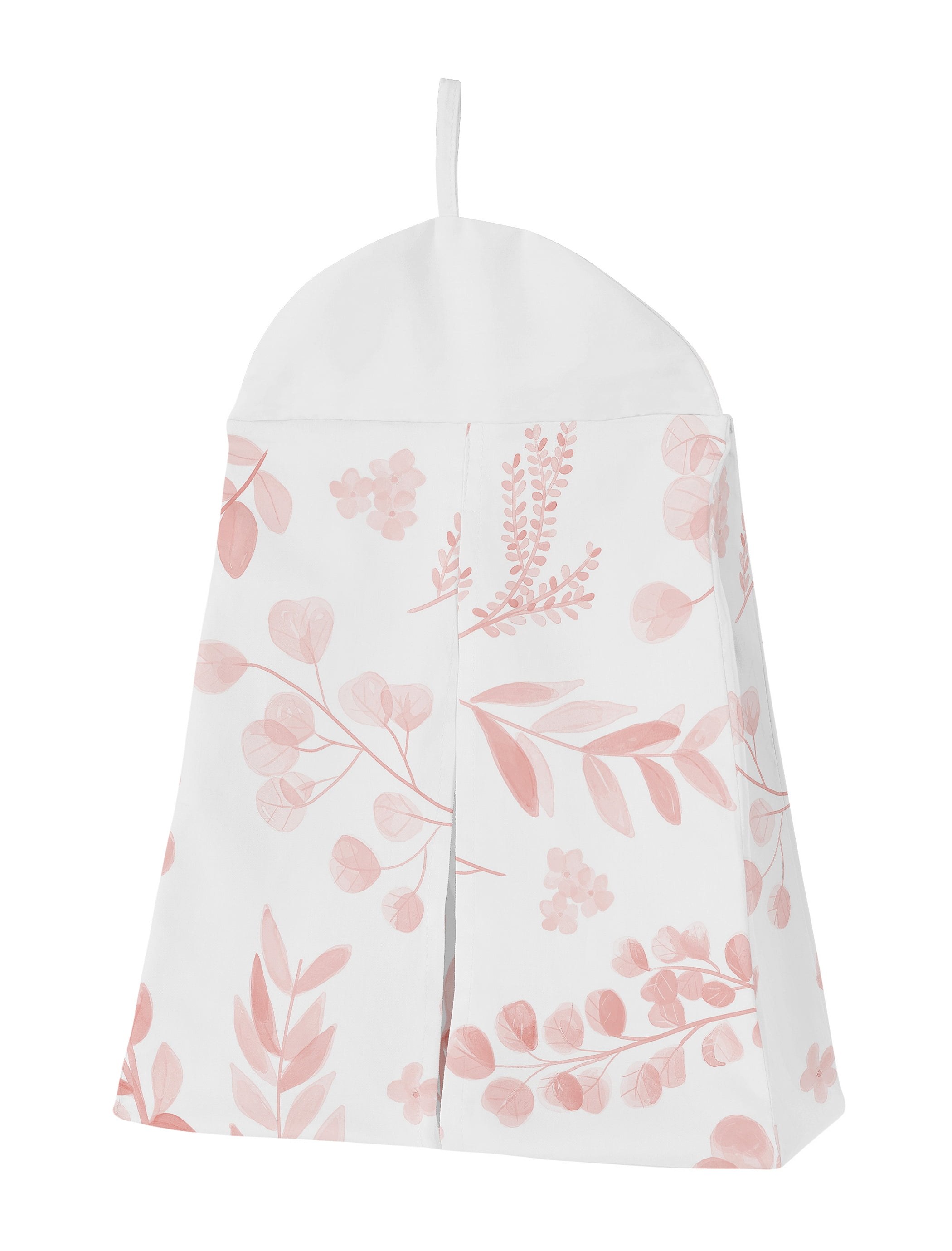Sweet Jojo Designs Botanical Blush Pink Girl Crib Bedding + BreathableBaby Breathable Mesh Liner