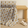 thumbnail image 4 of Soimoi Cotton Cambric Fabric Snow Flakes Floral Fabric Prints By Yard 56 Inch Wide, 4 of 7
