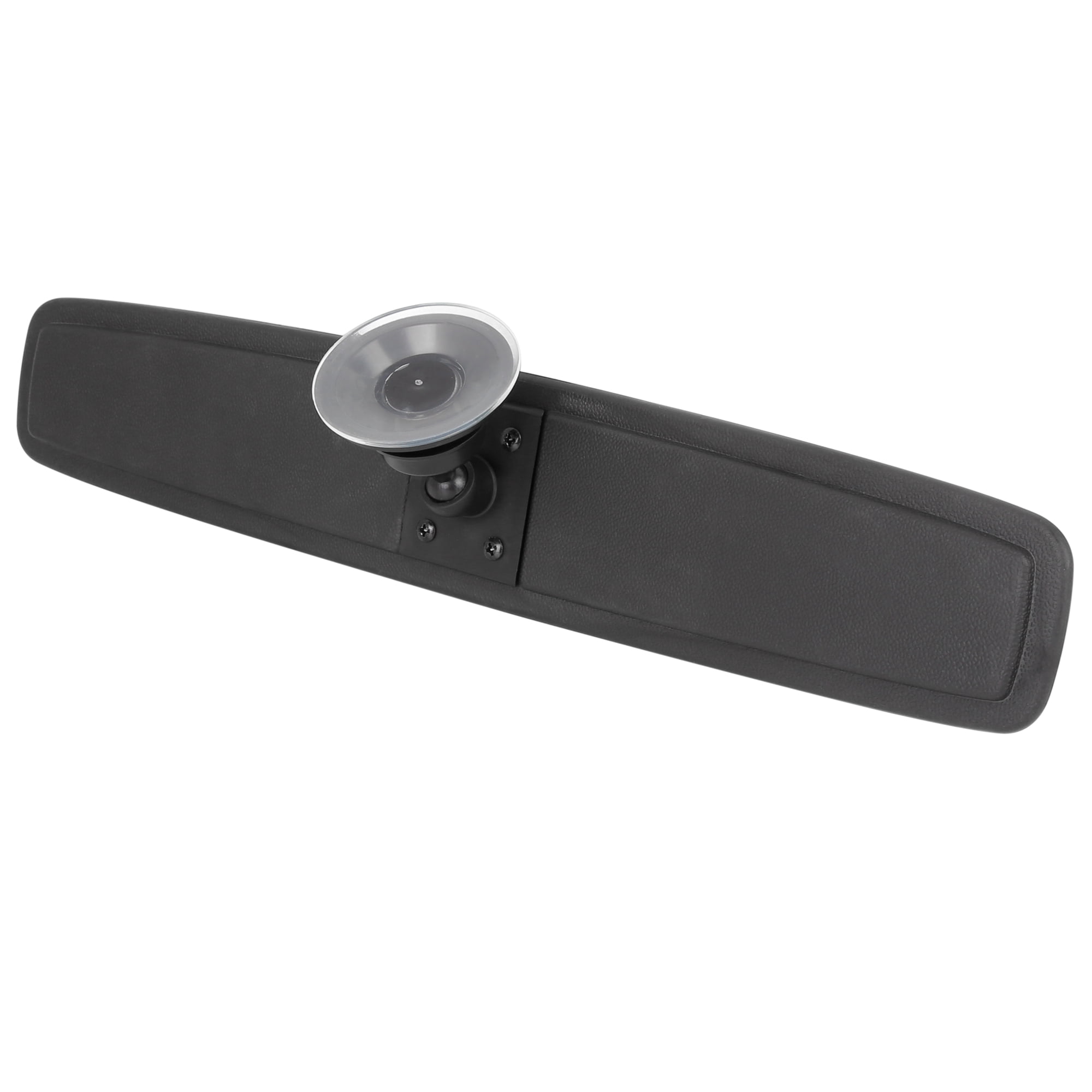 Unique Bargains Car Panoramic Rearview Mirror Wide Angle Interior Mirror with Suction Cup