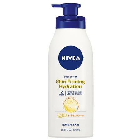 NIVEA Skin Firming Hydration Body Lotion 16.9 fl. (Best Drugstore Body Lotion For Crepey Skin)