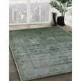 thumbnail image 3 of Ahgly Company Machine Washable Indoor Rectangle Industrial Modern Dark Olive Green Area Rugs, 2' x 4', 3 of 7