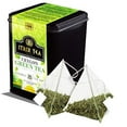 thumbnail image 2 of Itrix Ceylon Green Tea Bags, 25 Count, Pyramid Style Metal Caddy, Natural Weight Loss & Metabolism Support, 2 of 6