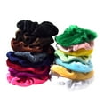 thumbnail image 3 of Gomas para el pelo Hugo 15 piezas de terciopelo Multicolores, 3 of 10