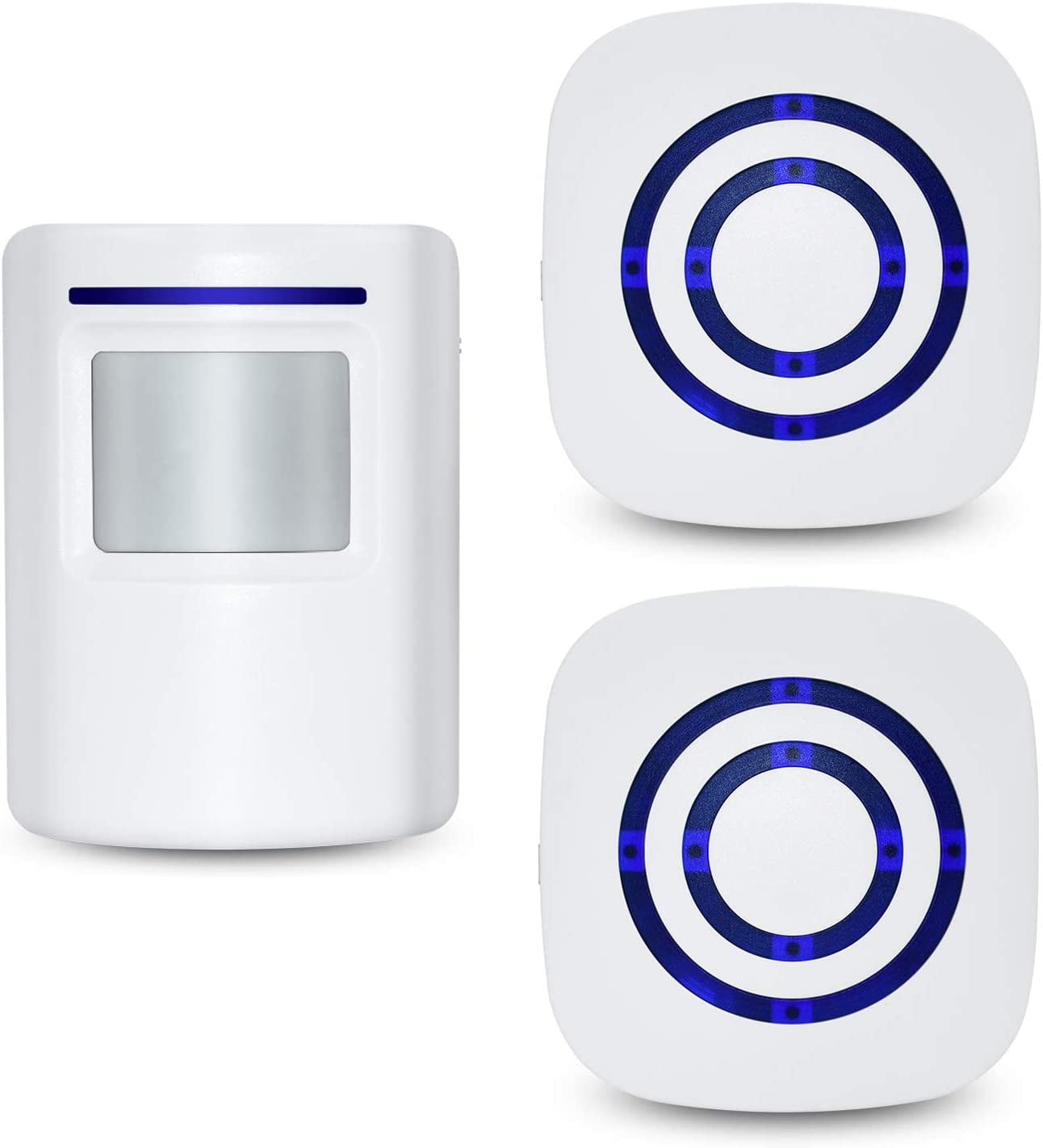 Tengcong Door Chime,Wireless Business Door Motion Sensor Detector Smart Visitor doorbell Home