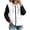 Black 1, variant on Women Color Block Windbreaker Jacket Lightweight Zip Up Outdoor Waterproof Outerwear with Pockets Trendy Coat (M, Blue)