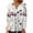White, variant on IROINNID On Sale Tunic Tops for Women Womens Oversized Shirt Comfortable Summer Sexy Fold Printed Regular Long Sleeves Round Neck Button Top,Light Blue