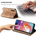 thumbnail image 5 of CaseMe Leather for Samsung Galaxy A70 Case, Flip Wallet Leather Case with Card Holder Magnetic Closure Shockproof Kickstand Protective Phone Cases Cover for Samsung Galaxy A70 6.7-inch,Brown, 5 of 8