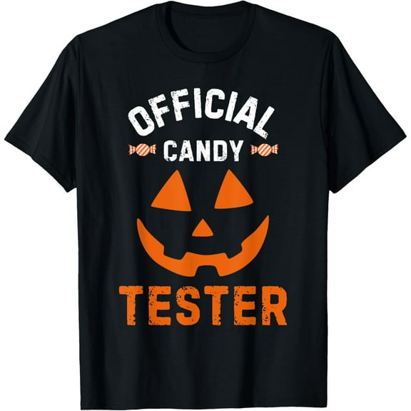 Official candy tester candy costume Funny Halloween 2025 T-Shirt