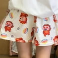 thumbnail image 3 of Pantalones cortos Kawaii Sanrio Hello Kitty, pantalones de pierna ancha de Anime Crayon Shin-Chan Kirby, pantalones holgados transpirables informales a la moda para dormir en casa, 3 of 4
