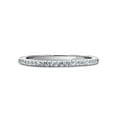 thumbnail image 2 of BERRICLE Sterling Silver Wedding Rings Micro Pave Set Round Cut Cubic Zirconia CZ Half Eternity Ring for Women, Rhodium Plated Size 10, 2 of 7