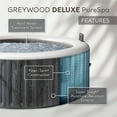 thumbnail image 2 of INTEX PureSpa Plus Greywood Deluxe 6 Person Inflatable Hot Tub Spa w/ Jets, 2 of 12