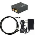 thumbnail image 1 of Digital To Analog Converter DAC Digital Optical To Analog L/R RCA Converter Toslink Optical To 3.5mm Jack Audio Adapter, 1 of 5