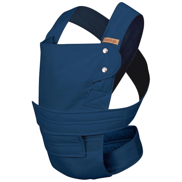 Portabebés Marsupi Azul Marino Ocean Ajustable Algodón Orgánico Talla XL