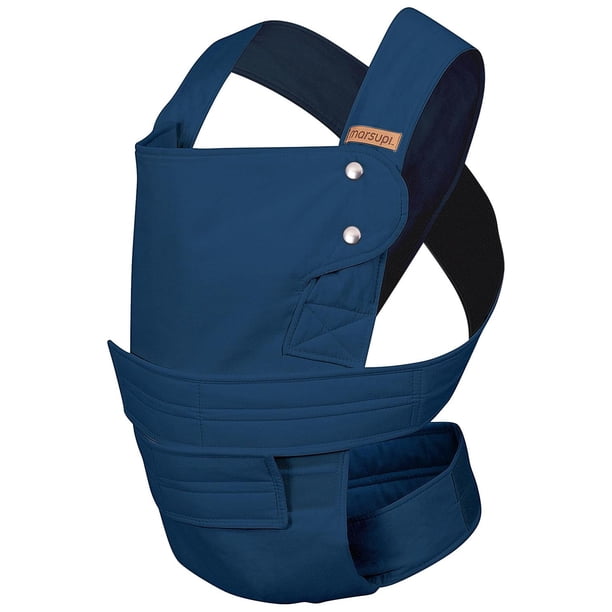 Portabebés Marsupi Azul Marino Ocean Ajustable Algodón Orgánico Talla XL